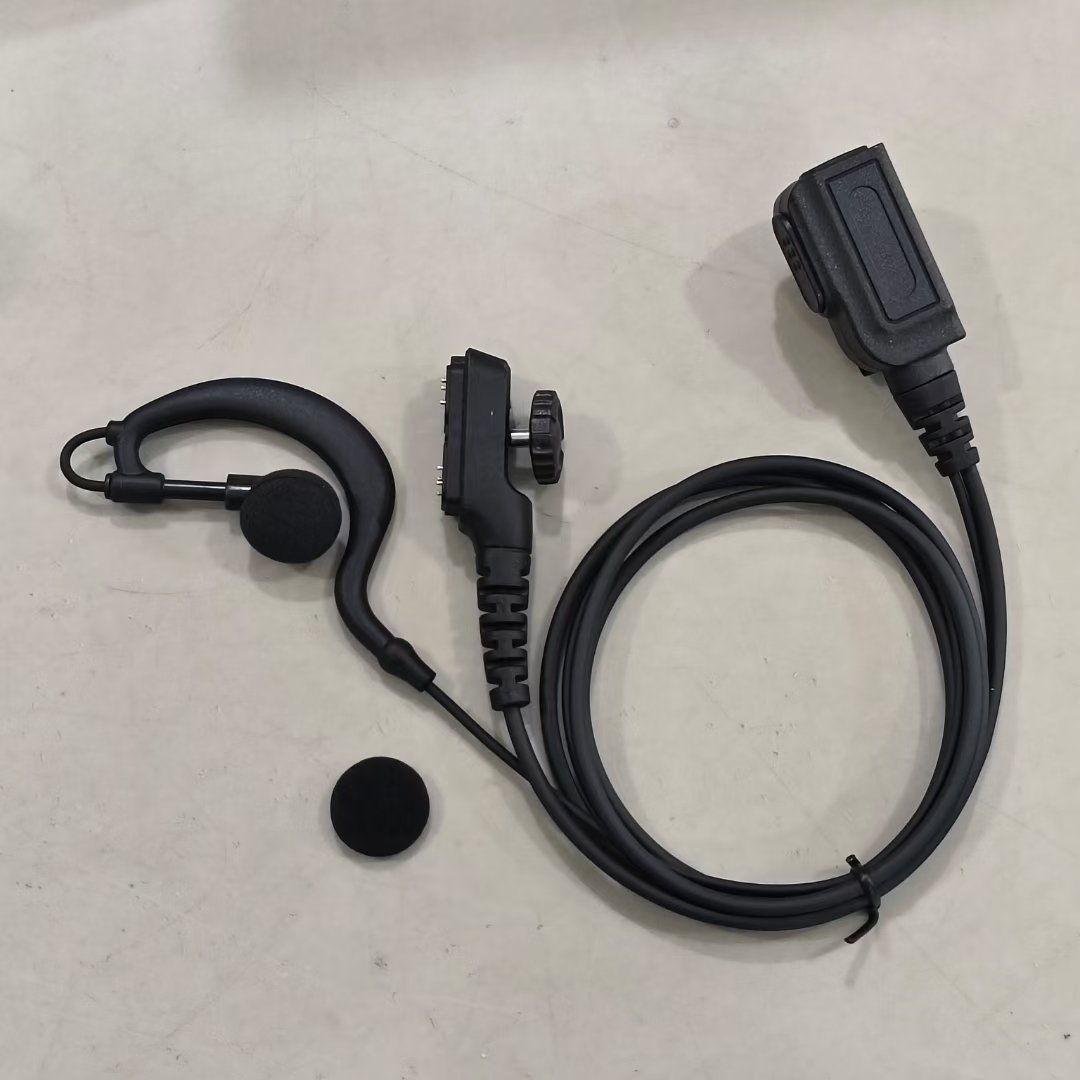 Walkie-talkie headset split C-type ear hook eaphone for PD780 780G PD785 PD700 PT580 PT580H radios