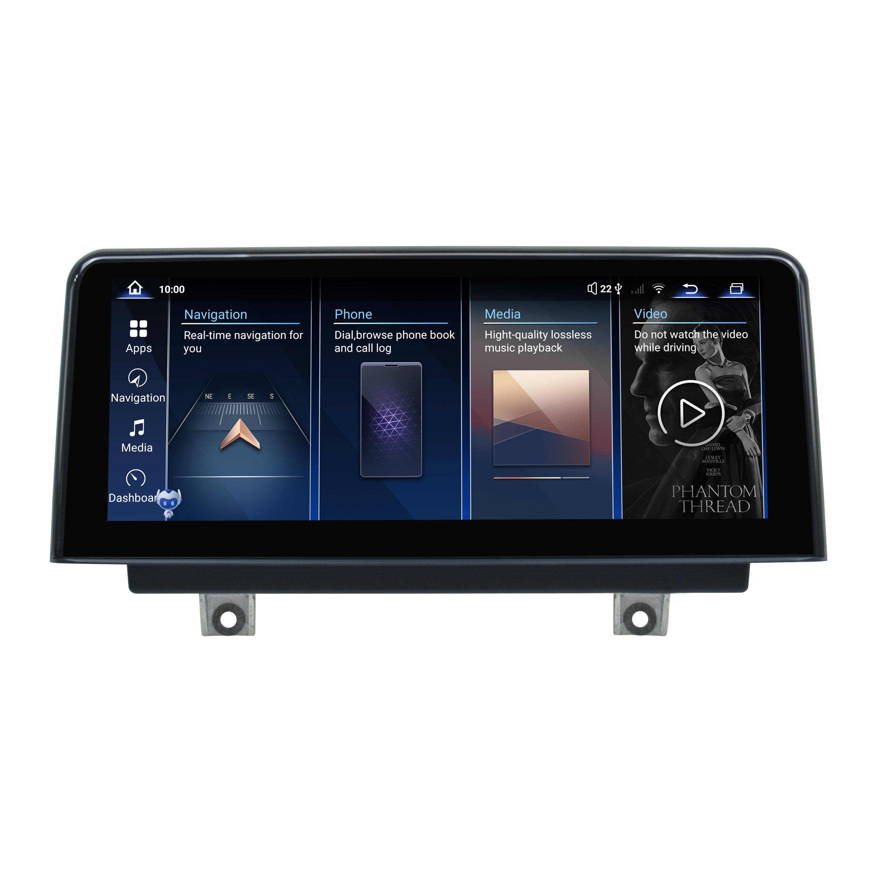 10.25-inch Snapdragon 668s 4g+64g android 13 car radio multimedia stereo For BMW 1 Series F20 F21 2012-2017 NBT system head unit