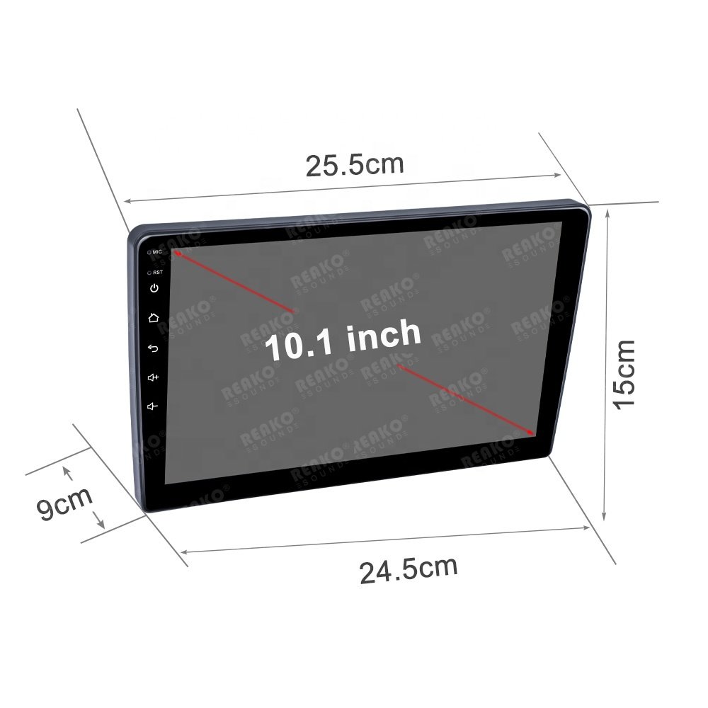 10.1 Inch Android Multimedia Video Player Screen GPS WIFI Car Radio For Ford Transit 350 2020-2021