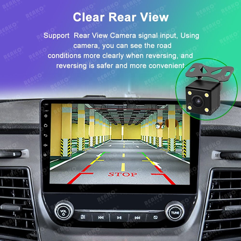 10.1 Inch Android Multimedia Video Player Screen GPS WIFI Car Radio For Ford Transit 350 2020-2021