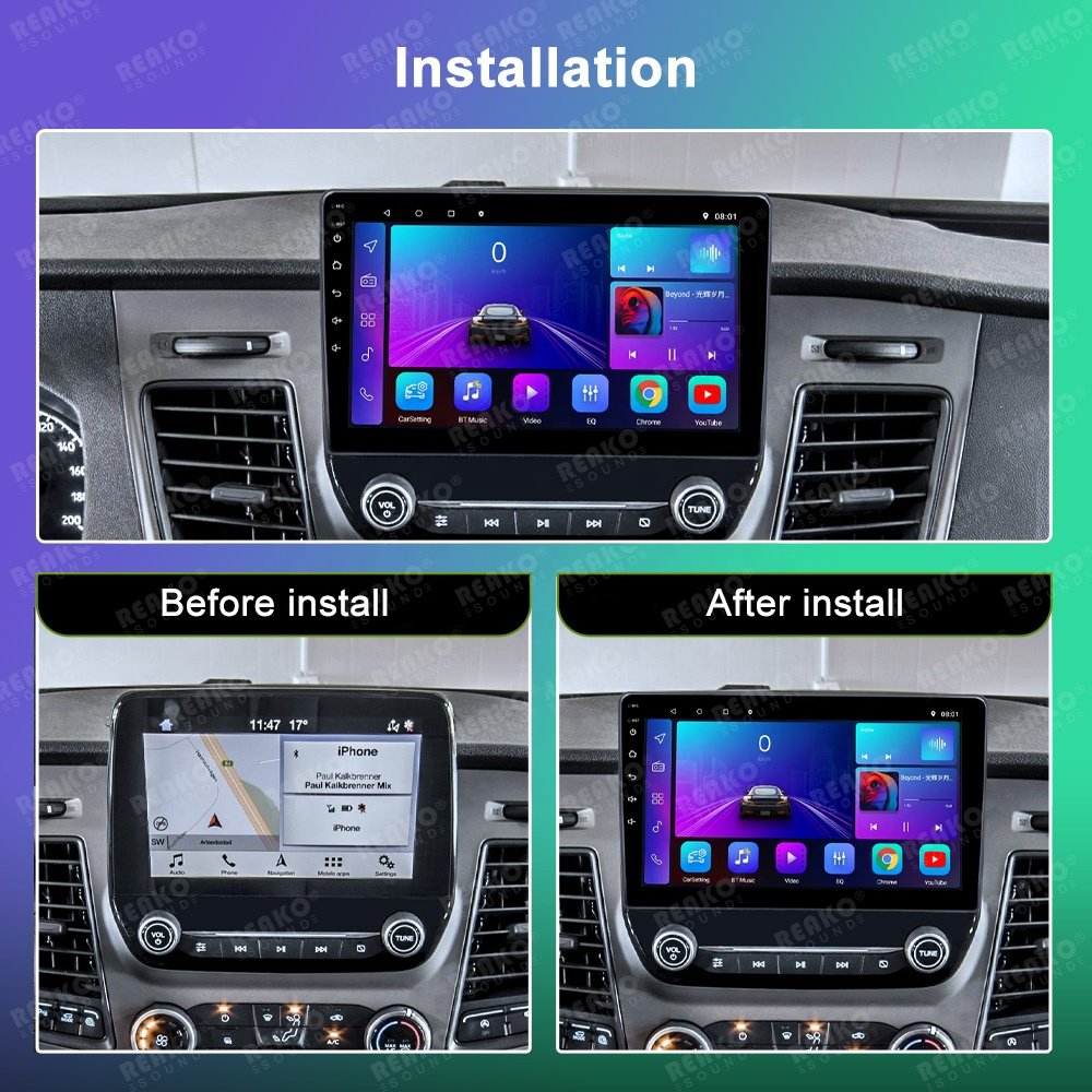 10.1 Inch Android Multimedia Video Player Screen GPS WIFI Car Radio For Ford Transit 350 2020-2021