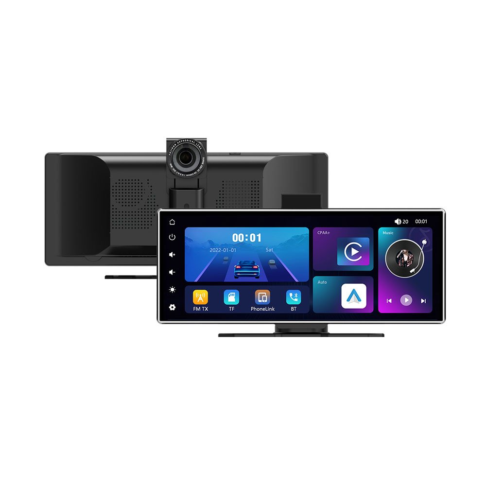 10.26 inch smart carplay screen DVR for car Wireless CarPlay Android Auto FM Transmit Type-c car play monitor mp5 player pnd