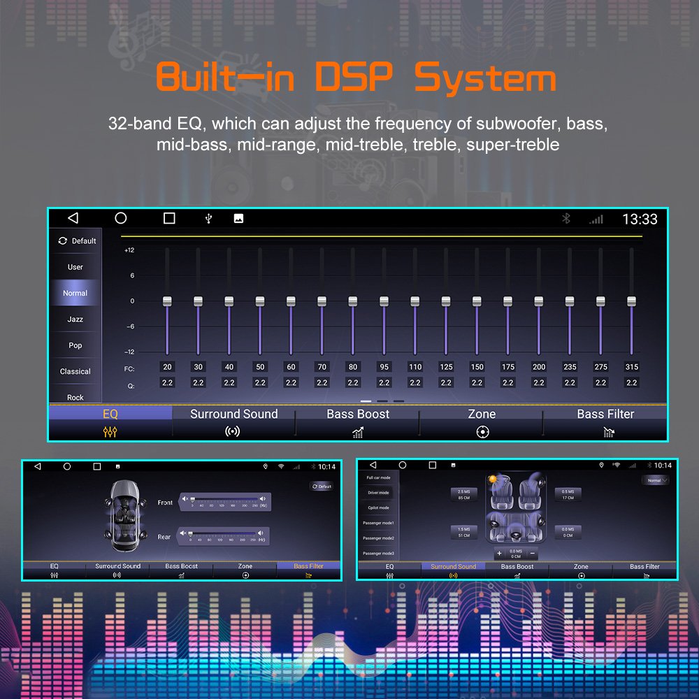 12.3 inch Android 12 octa core car radio player screen for Toyota Prado 2018 GPS multimedia system touch screen DSP audio