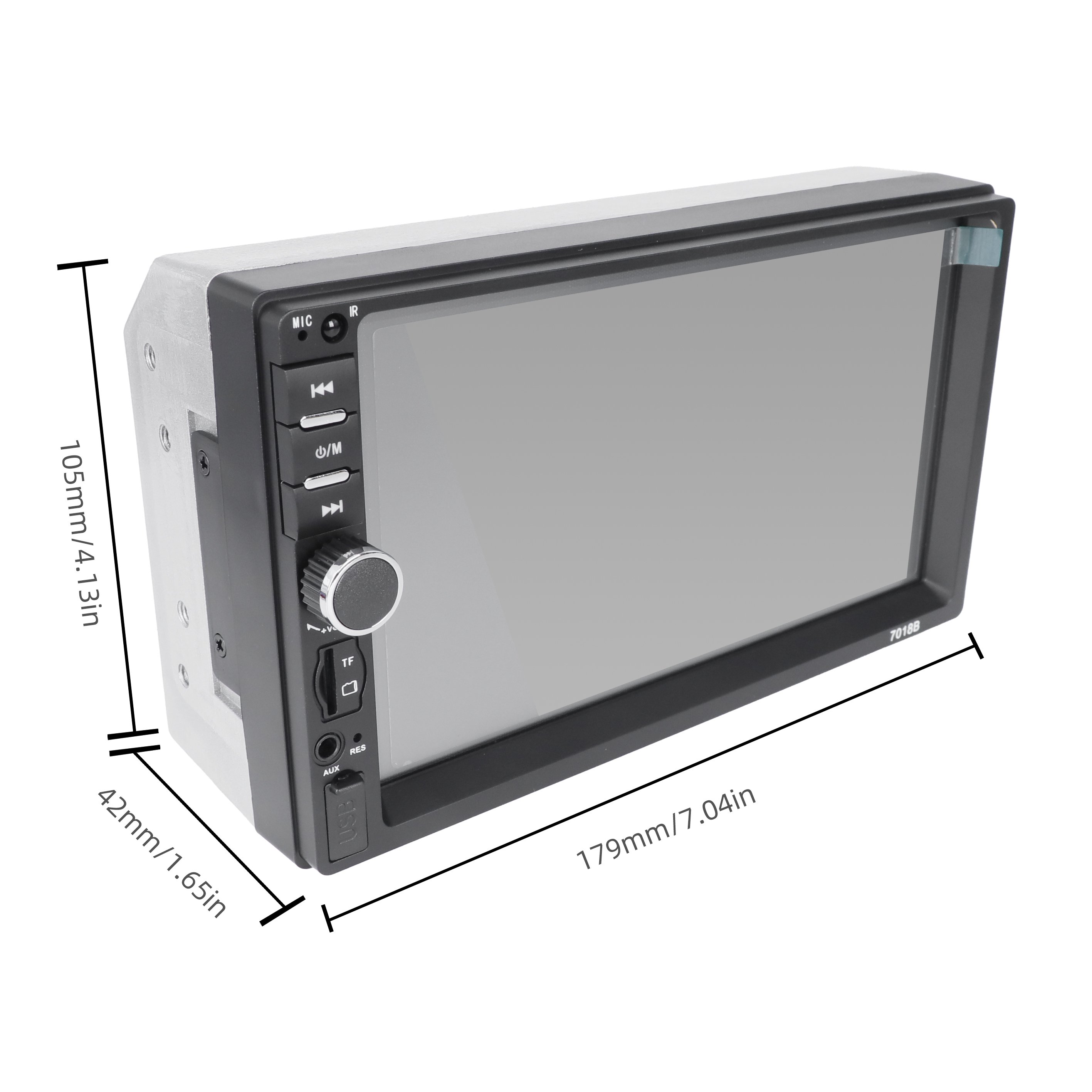 Manufacturer Customized Hd 7-Inch Large Screen Vehicle-Mounted Car Portable Mp5 Player 7018B Car Radio Mp5 Car Mp5 Player