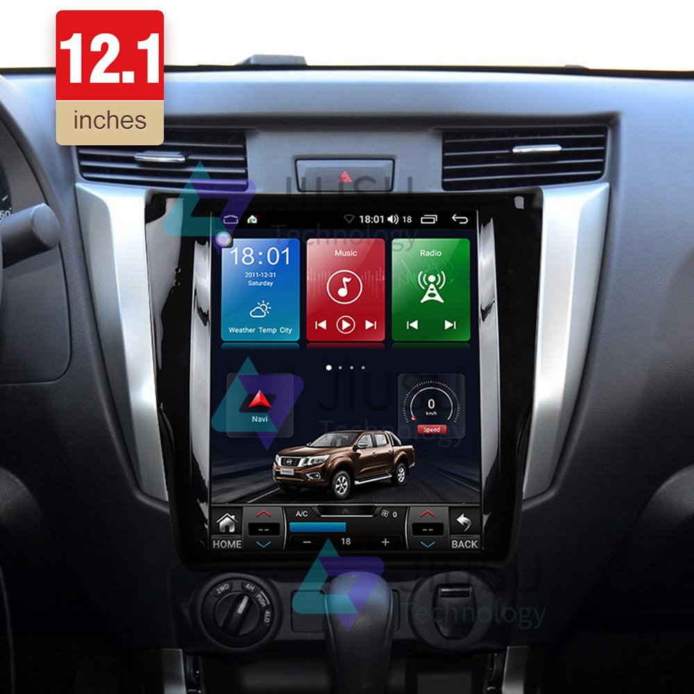 12.1'' Touch Screen Android Car Radio GPS Navigation DVD Player Stereo Multimedia Audio System for Nissan Navara 2015-2019