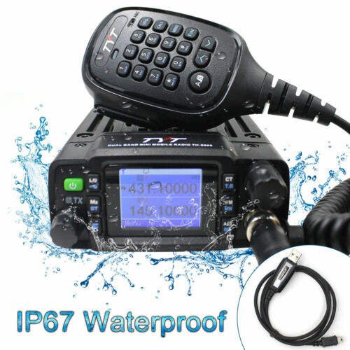 wholesale Mini transceiver TYT TH-8600 25W powerful mobile radio dual band car mini radio TH-8600