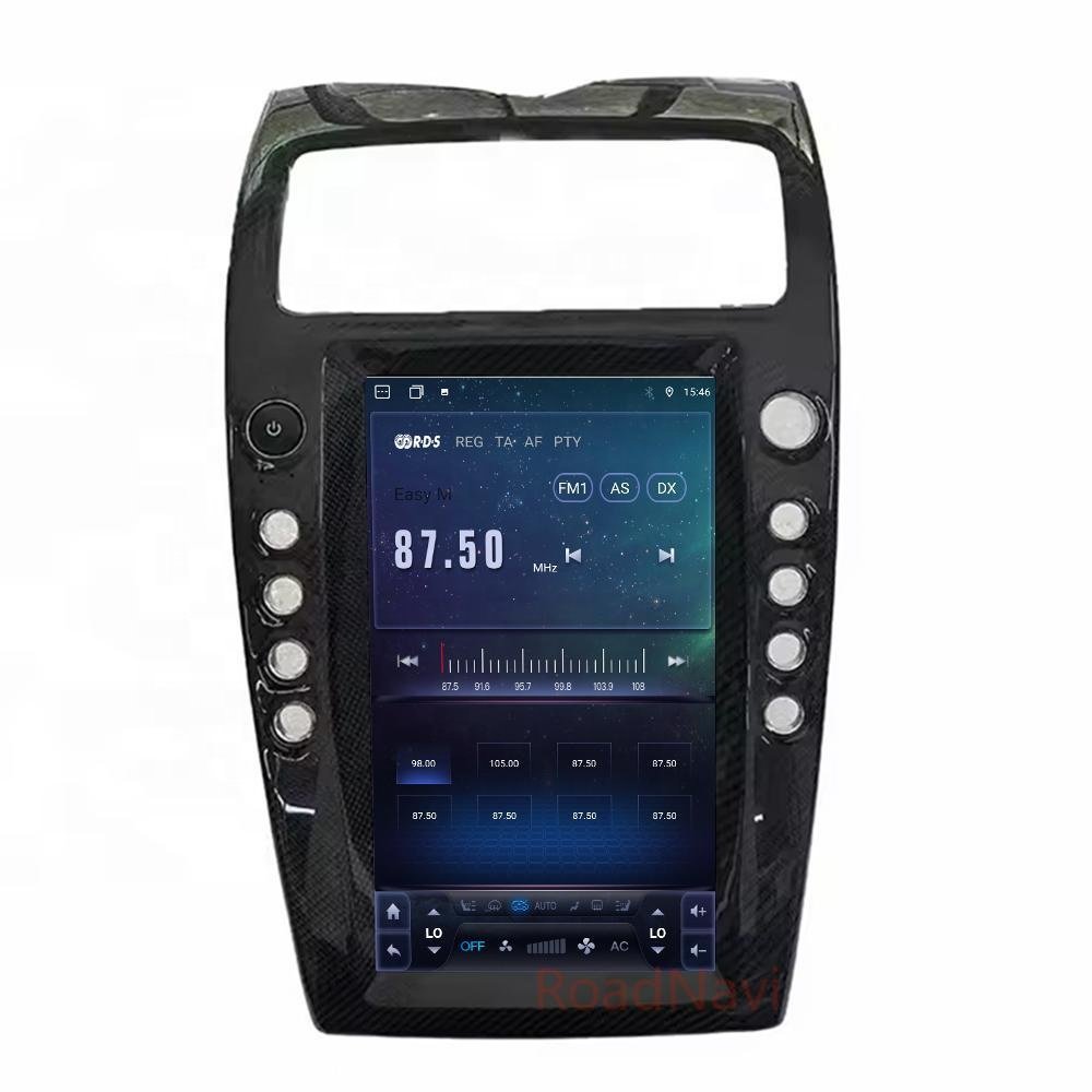 RoadNavi Tesla style Android Car radio for Porsche Maserati Quattroporte 2004-2012 Car Multimedia Player Wireless Carplay 4G