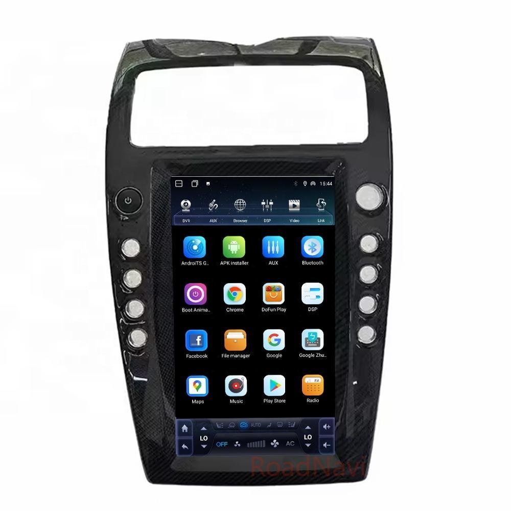 RoadNavi Tesla style Android Car radio for Porsche Maserati Quattroporte 2004-2012 Car Multimedia Player Wireless Carplay 4G