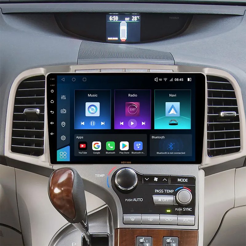 Rotiss 8Core Android Car Radio GPS For TOYOTA VENZA 2011+ car dvd player 2Din pantallas para autos auto monitor