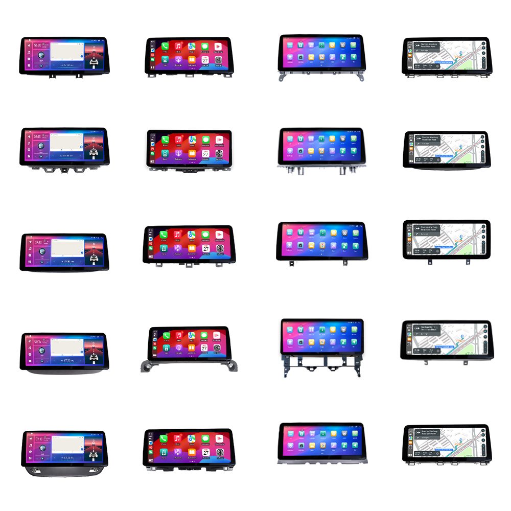 Touch Screen Universal Bt 5.0 New 3D Ui 4G Fm Am Dsp Rds Reproductor de coches Android Auto Carplay Car Radio