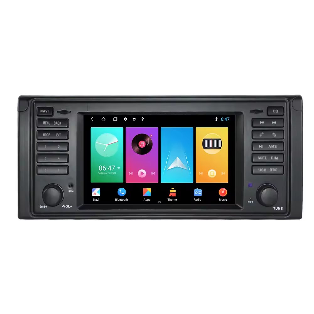 Android12 FOR BMW E39 M5 5 Series 1997-2003 Car Multimedia Radio Player CarPlay AUTO SWC GPS Navigation Stereo Radio Bluetooth