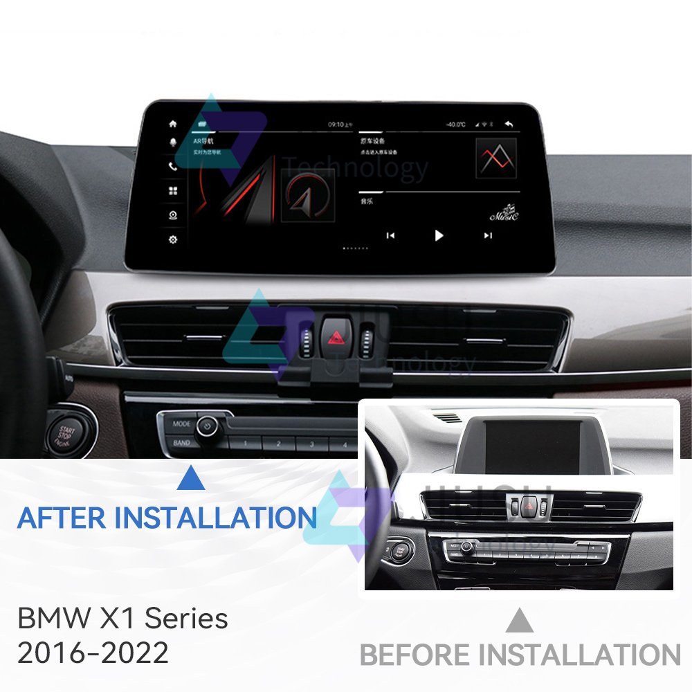 12.3'' Touch Screen Android Car Radio GPS Navigation DVD Player Stereo Multimedia System for BMW X1 F48 2016-2022