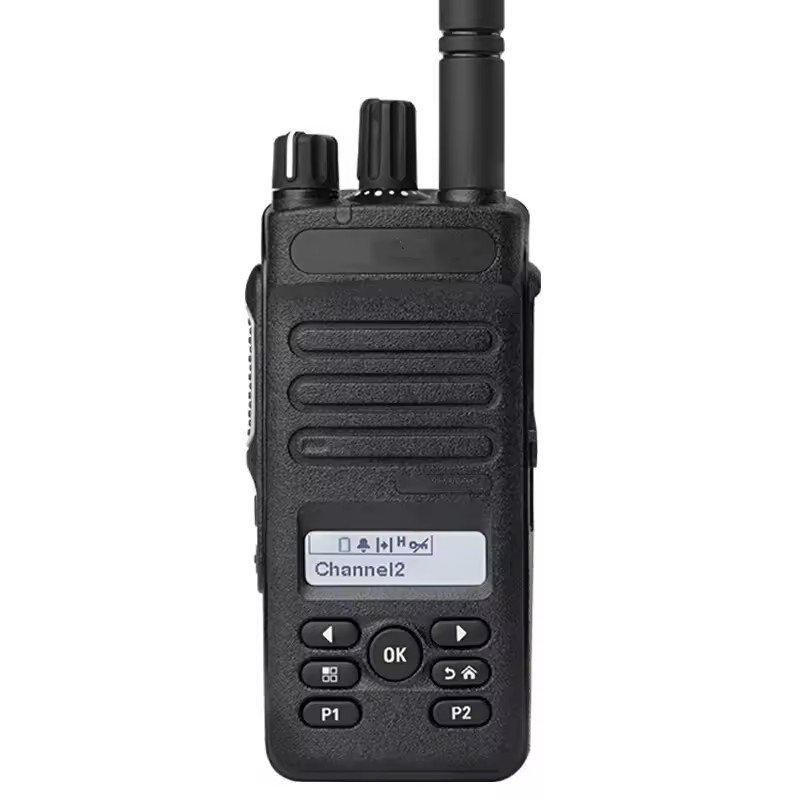 High Quality Radiotalkie DEP570e VHF Walkie Talkie Portable Handheld Digital DMR Mobile Radio 10km Long Ran Waterproof Model