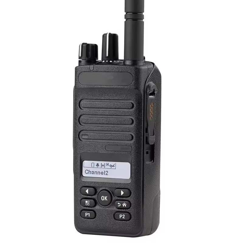 High Quality Radiotalkie DEP570e VHF Walkie Talkie Portable Handheld Digital DMR Mobile Radio 10km Long Ran Waterproof Model