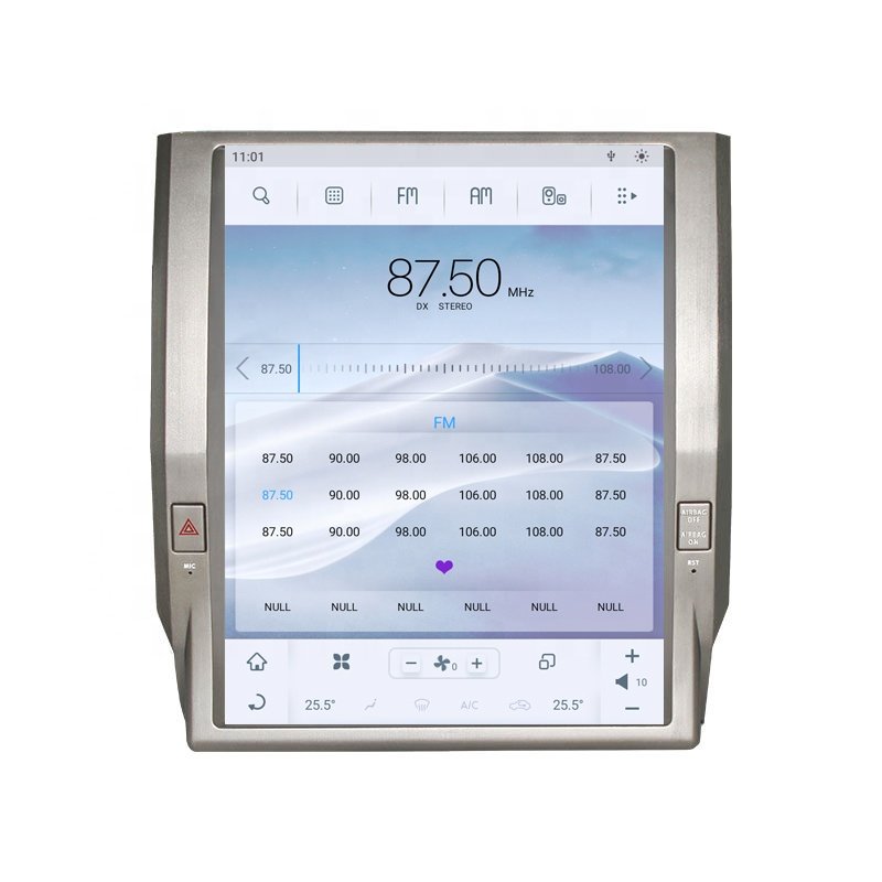 RoadNavi Tesla style Android 11 Car radio for Toyota Tundra 2012-2020 Car Multimedia Player Wireless Carplay 4G