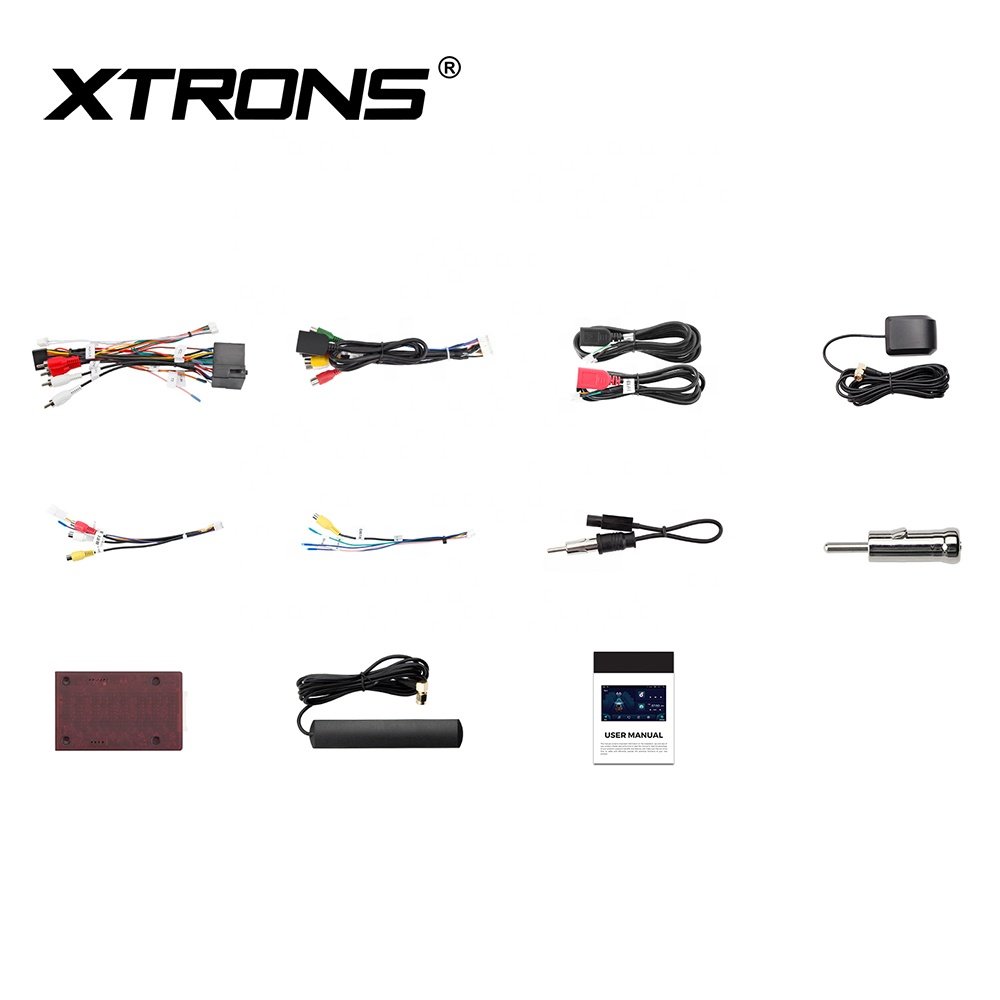 XTRONS 7" Android 13 Car Radio For Fiat 500 2007-2015 Android Auto Radio Carplay 4G LTE DSP 4+64G Car MP3 Player Navigation GPS