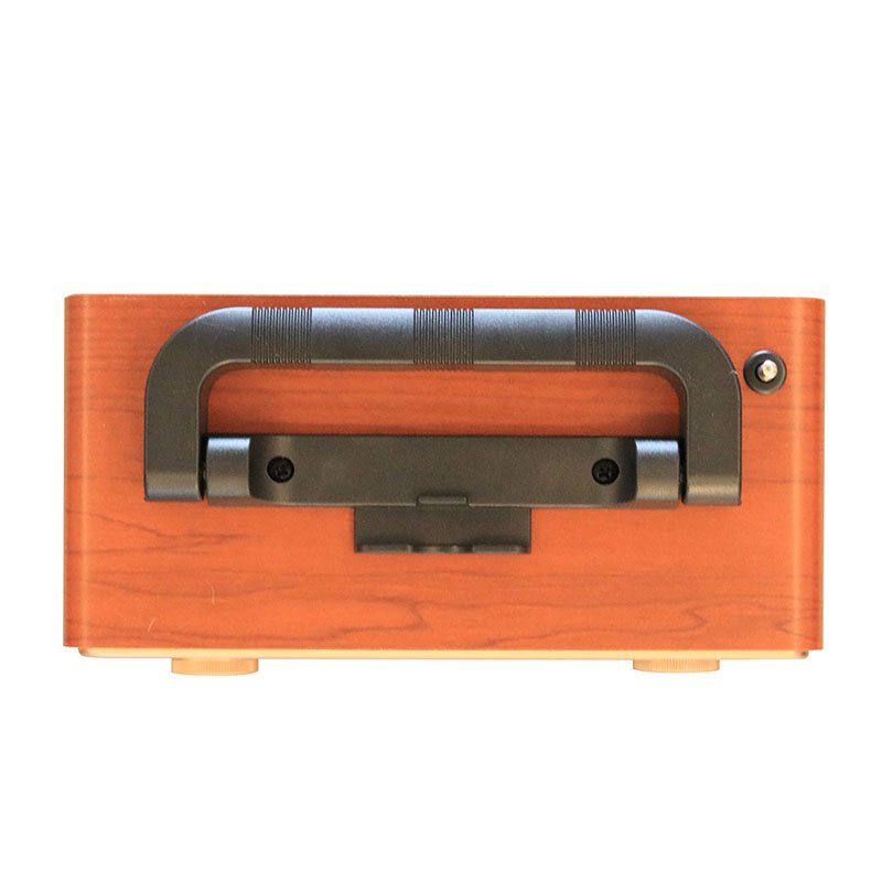 NS-2072BT Retro multi band real wooden rechargeable radio with wireless link, usb, mp3 player and led display