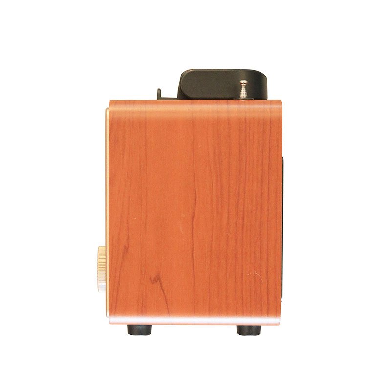 NS-2072BT Retro multi band real wooden rechargeable radio with wireless link, usb, mp3 player and led display