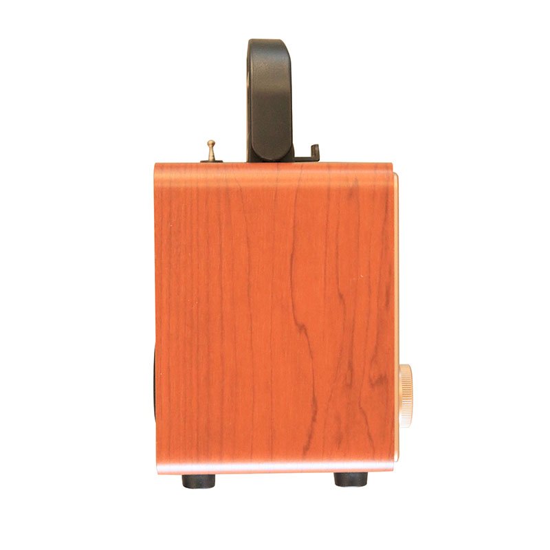 NS-2072BT Retro multi band real wooden rechargeable radio with wireless link, usb, mp3 player and led display