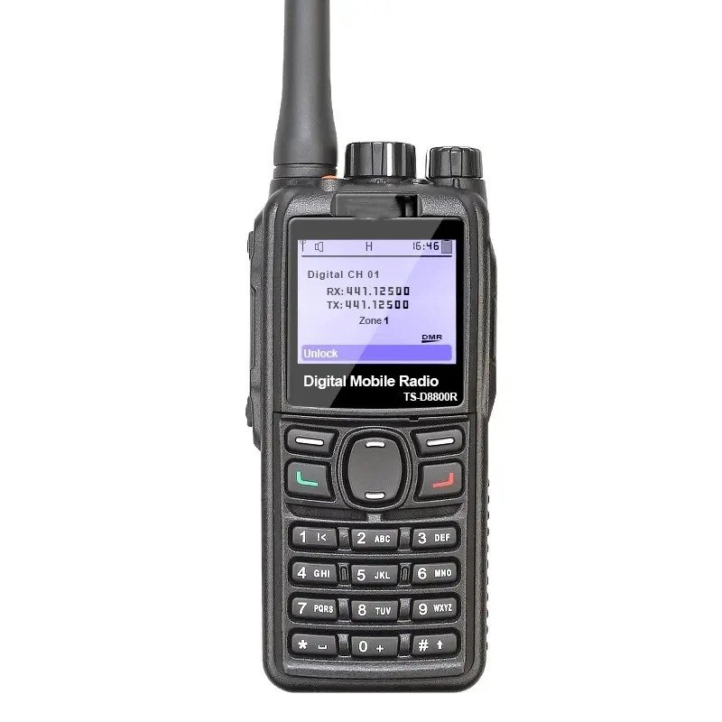 D8800R TS-D8800R Portable VHF or UHF Band Class II Remote Scanner DMR Hotspot Repeater Mobile Radio Digital Intercom