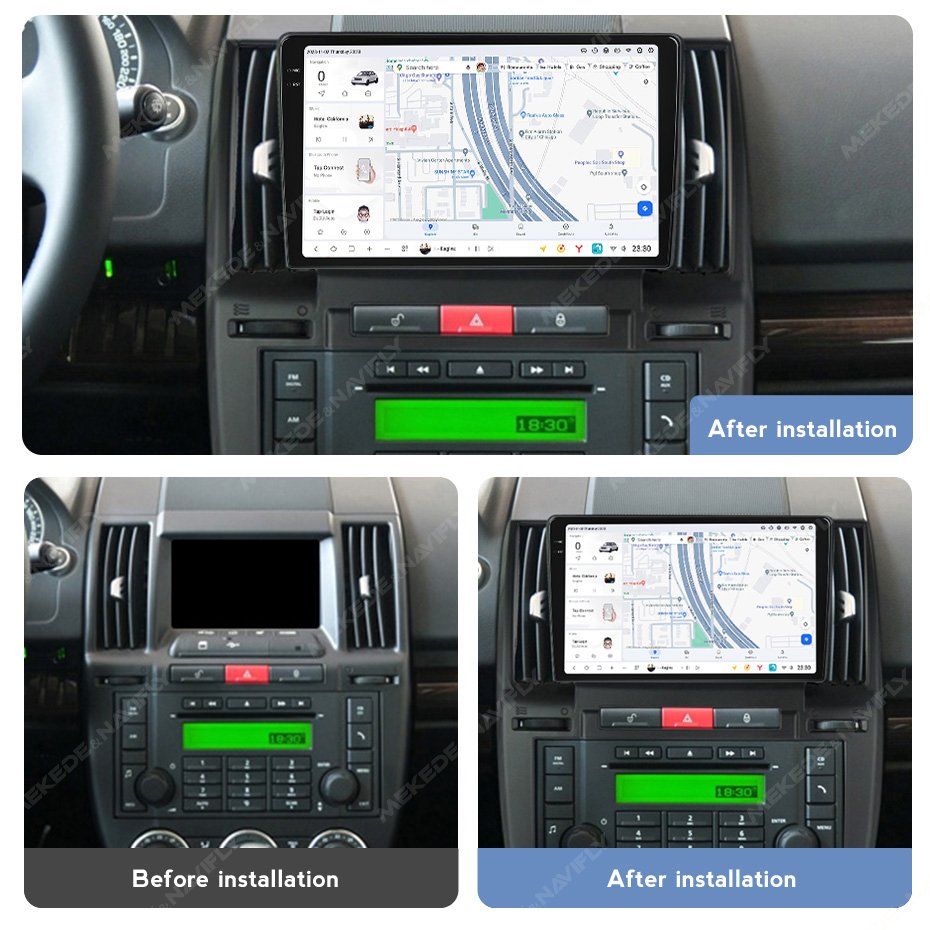 DUDUAUTO 2K Screen Android 13 Car Radio For LAND ROVER Freelander 2 2006-2012 Multimedia Player Stereo Car-play