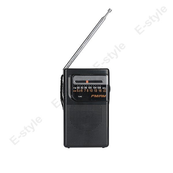 High sensitivity with long metal antenna anologue portable pocket mini am fm radio