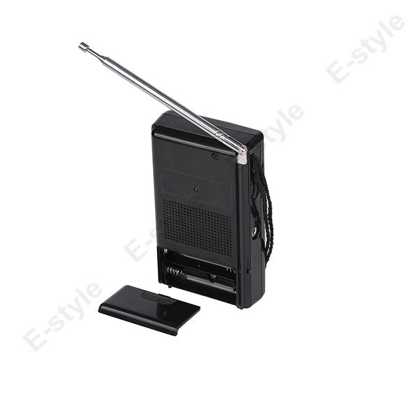 High sensitivity with long metal antenna anologue portable pocket mini am fm radio
