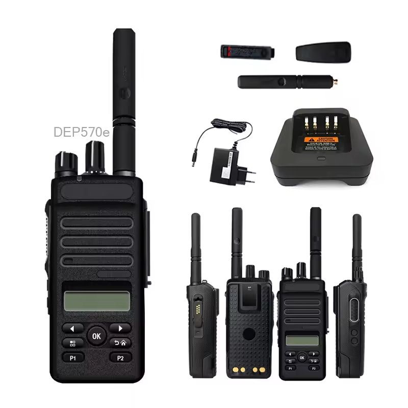 moto-rola DEP570e XPR3500e Portable DMR Digital GPS wifi UHF VHF two Way Radio hot sell DEP570e waterproof radio