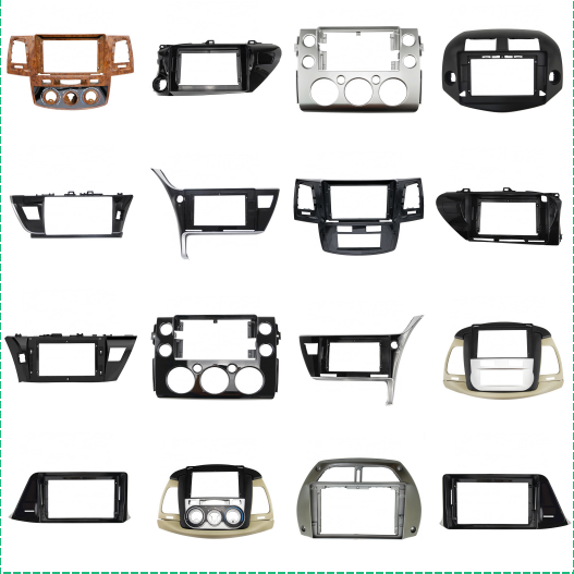 ODM factory Hot Sale car radio frame navigation & gps other interior accessories special frame 9 inches Car DVD Player Frame