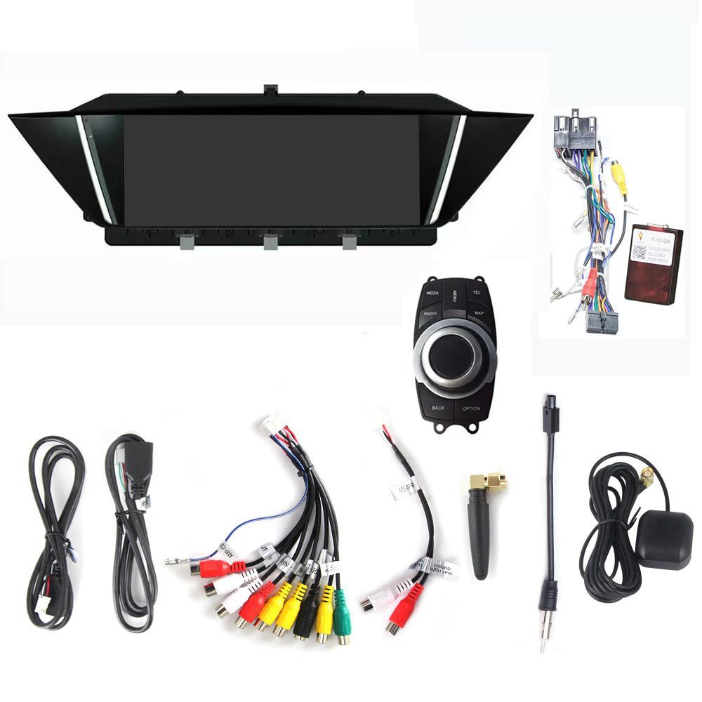 8.8 inch dvd car radio stereo android touch screen multimedia player carplay auto for bmw x1E84