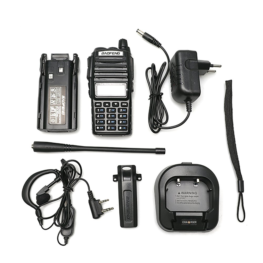Baofeng UV-82 Dual Band Ham Woki Toki Two Way radio 5W 8w Uv 82 VHF UHF High Power UV82 Handheld Vox Walkie Talkie