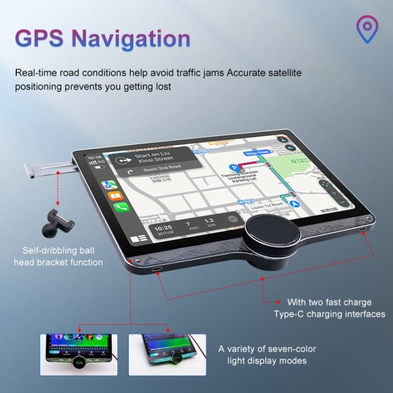 Diamond 2k 11.5 inch multimedia System Car QLED Screen Navigation GPS Android 13 Car Video Player Radio Stereo Audio