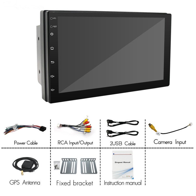 10.1"/9"/7 " Car Radio Multimedia Player 2din Android Audio Stereo BT Autoradio For Toyota Volkswagen Hyundai Kia