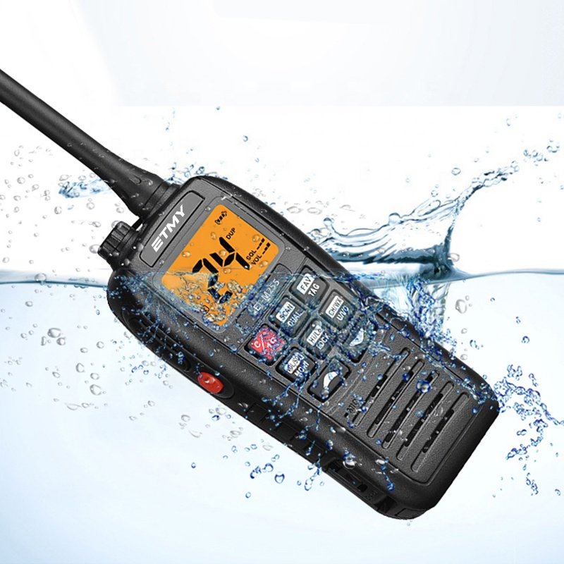 Marine VHF Float and flash transceiver ET-M377