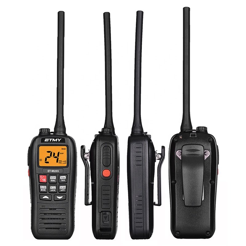 Marine VHF Float and flash transceiver ET-M377