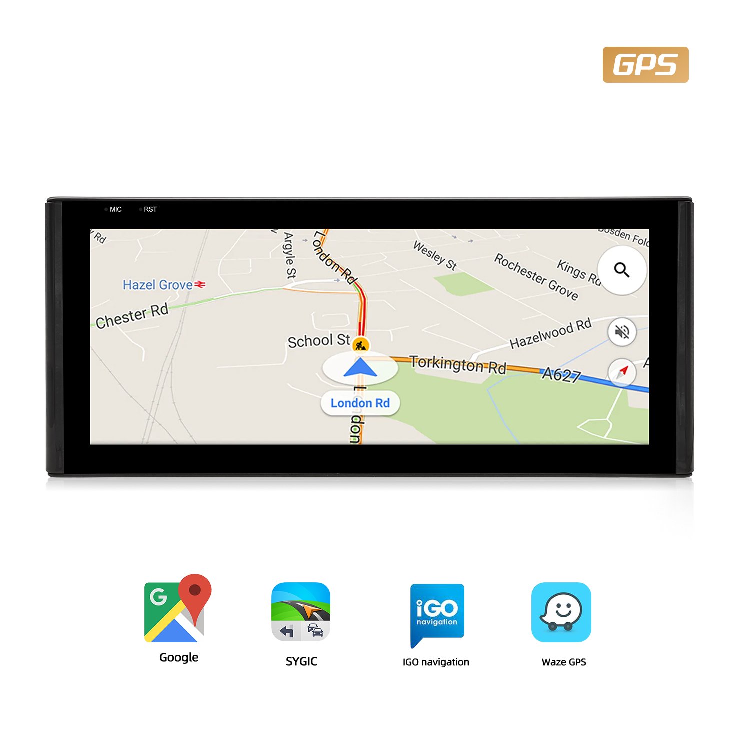 10.25 inch Android 11 8 cores Radio GPS Navigation System Touch Screen Carplay Multimedia Player for Audi Q3 2013-2018