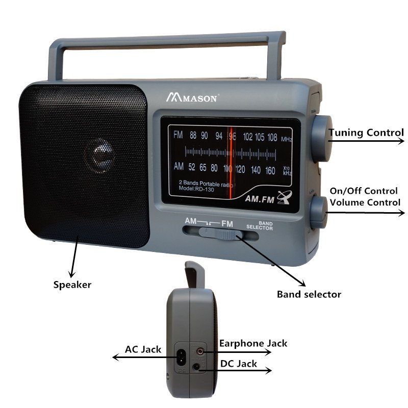Hot sale oem odm china plastic shortwave other am fm portable radio