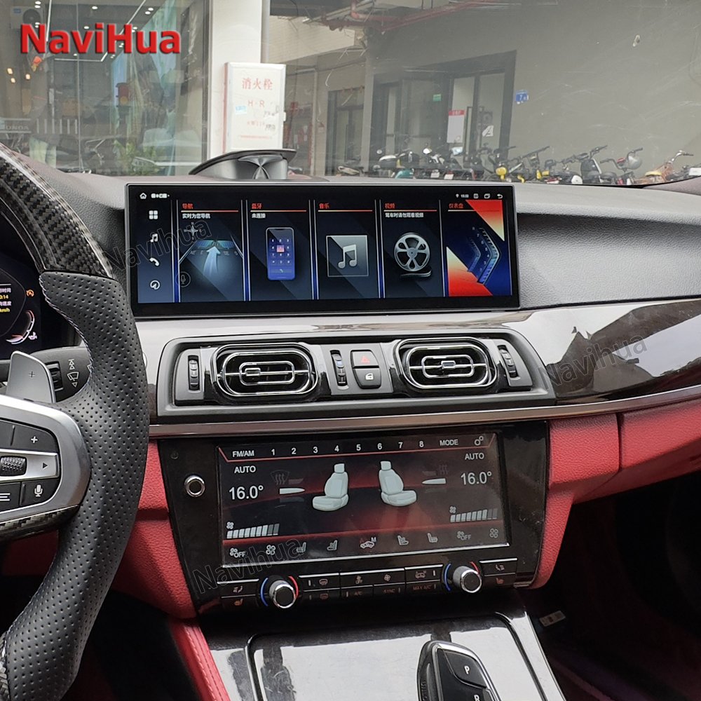 NaviHua New Arrival 14.9'' IPS Touch Screen Car DVD Player Android Radio GPS Navigation Multimedia Stereo for BMW 5 Series F10