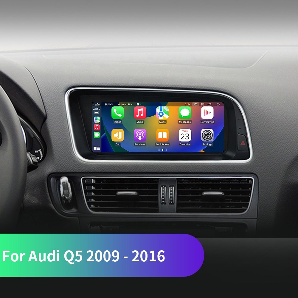 Jmance Android Car Radio 10.25 inch Multimedia GPS Navigation Android Auto Carplay 2 Din Car Video For Audi Q5 2009 - 2016