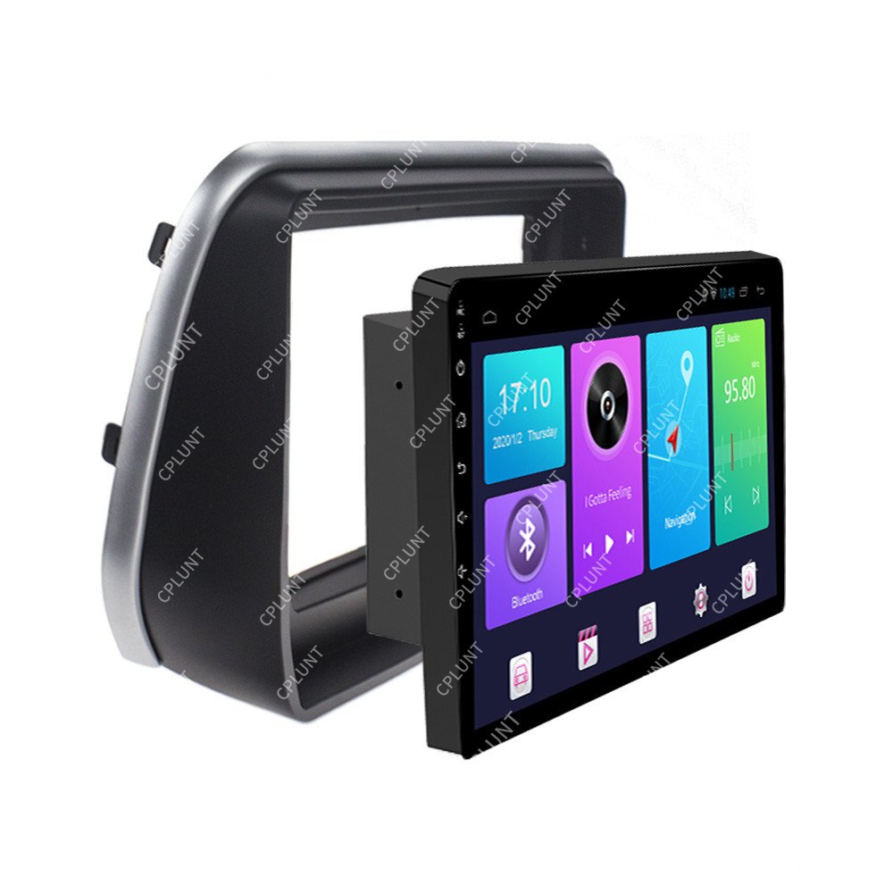 Car DVD Player Frame For HYUNDAI SANTAFE IX45 2019+ 10INCH Touch screen Android radio Farme stereo