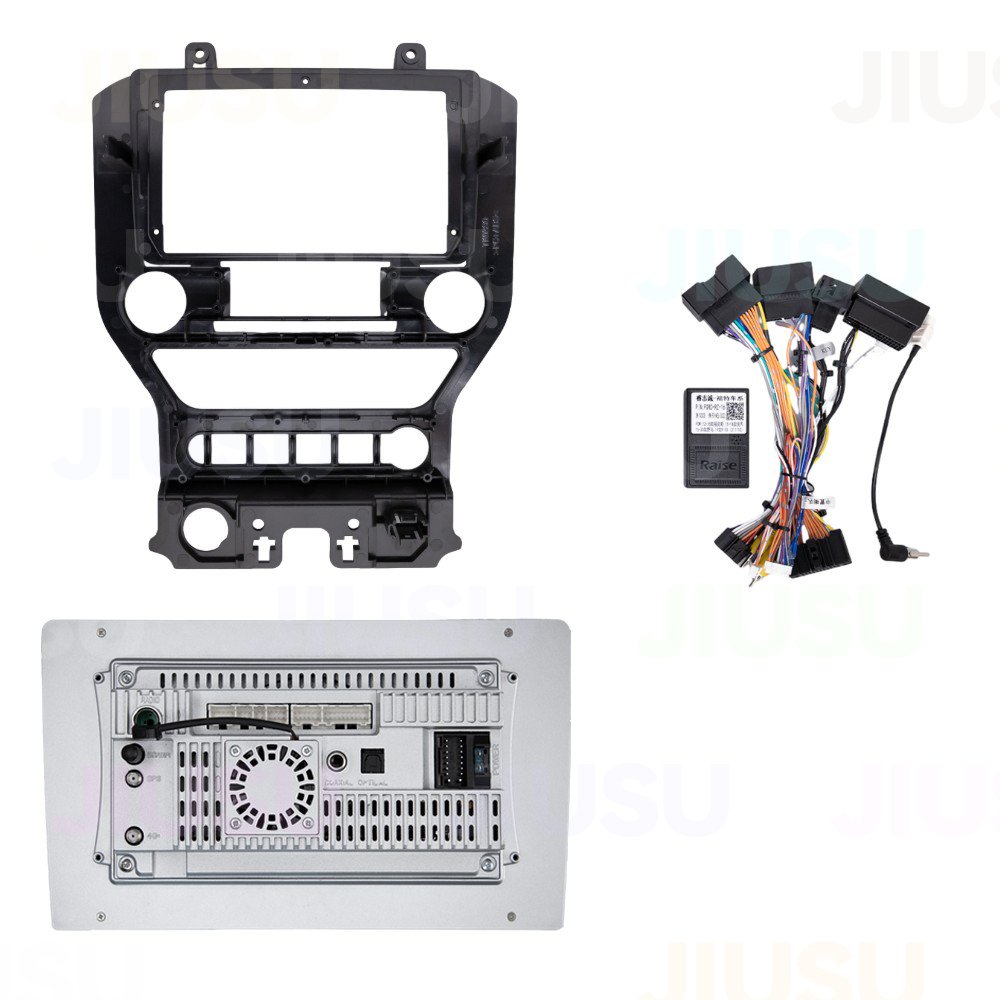 Android 12 Car Radio GPS Navigation DVD Player Stereo Multimedia Audio System for Ford Mustang 2015-2018 with Carplay DSP DAB