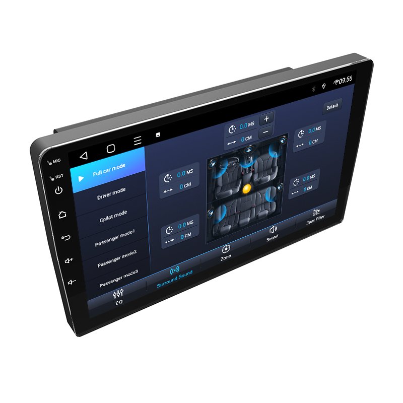 Android 12 2 Din Car Radio RAM Made GPS Navigator 4/64GB/128GB USB BT WIFI Mirror Link Duel Knobs Touch Screen MP5 Car Player
