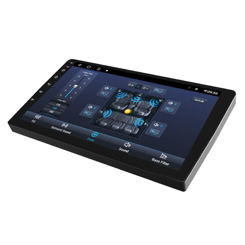 Android 12 2 Din Car Radio RAM Made GPS Navigator 4/64GB/128GB USB BT WIFI Mirror Link Duel Knobs Touch Screen MP5 Car Player