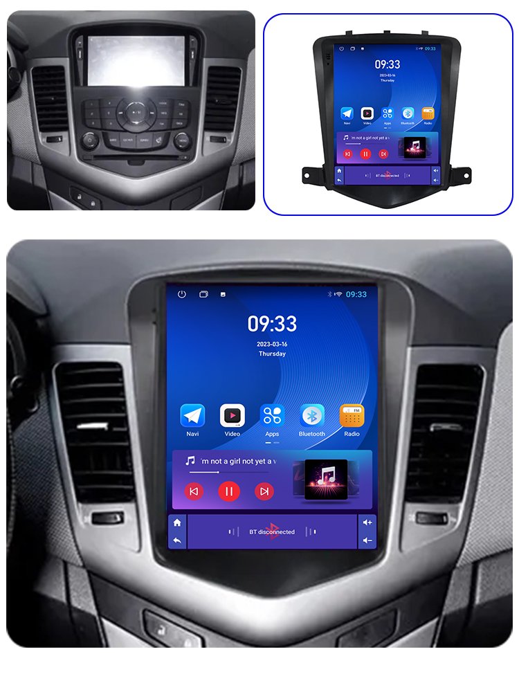 9.7 inch 2 din android car radio for Chevrolet Cruze 2008-2013 carplay auto radio Car Player Stereo GPS Navigation with