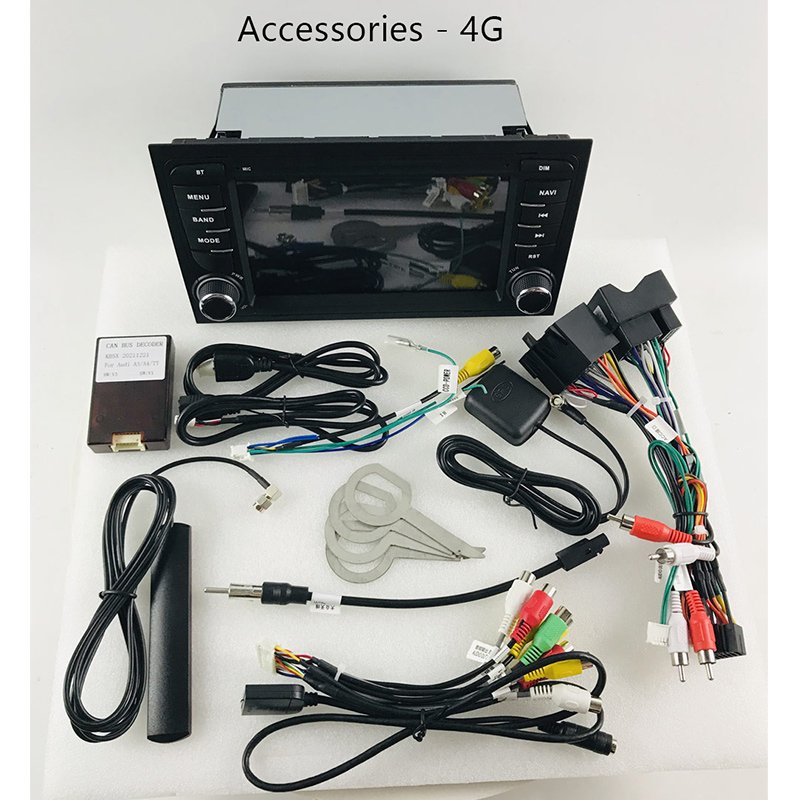 dvd car radio stereo android touch screen multimedia player carplay for Audi A4 B6 B7 S4 B7 B6 Rs4 2002-2008