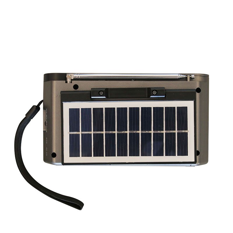 RS-303BTS factory radio AM/FM/SW 3 Bands rechargeable music player portable radio with solar panel blue teeth speaker