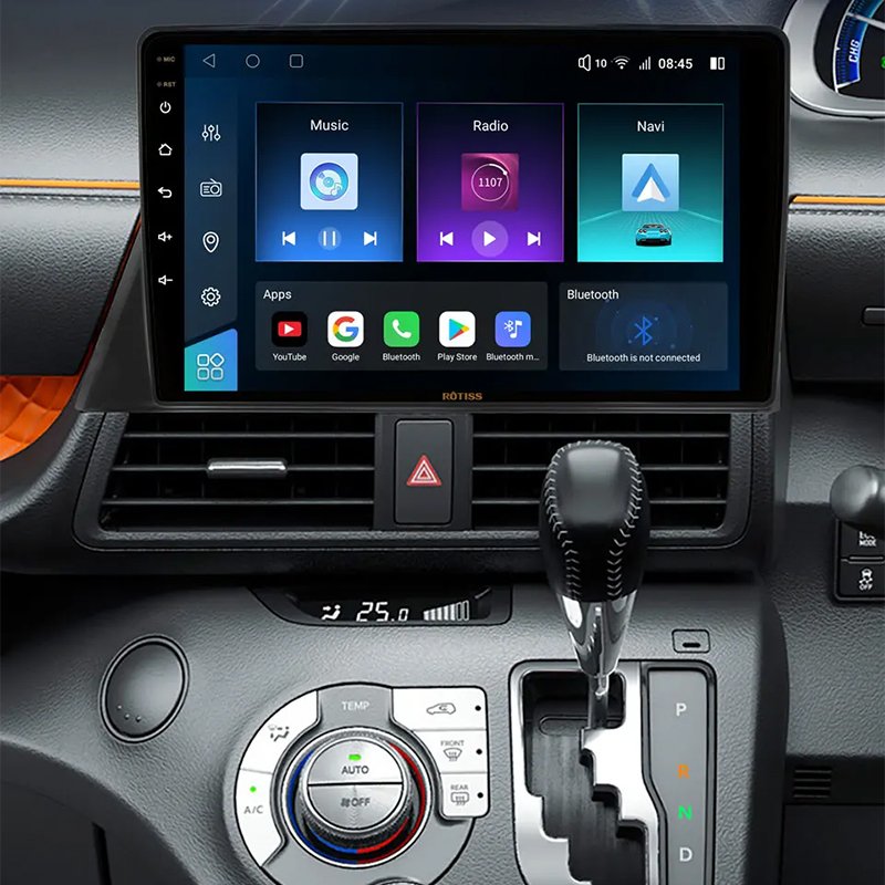 Rotiss 8Core Android Car Radio GPS For TOYOTA SIENTA 2019+ RHD car dvd player 2Din pantallas para autos auto monitor