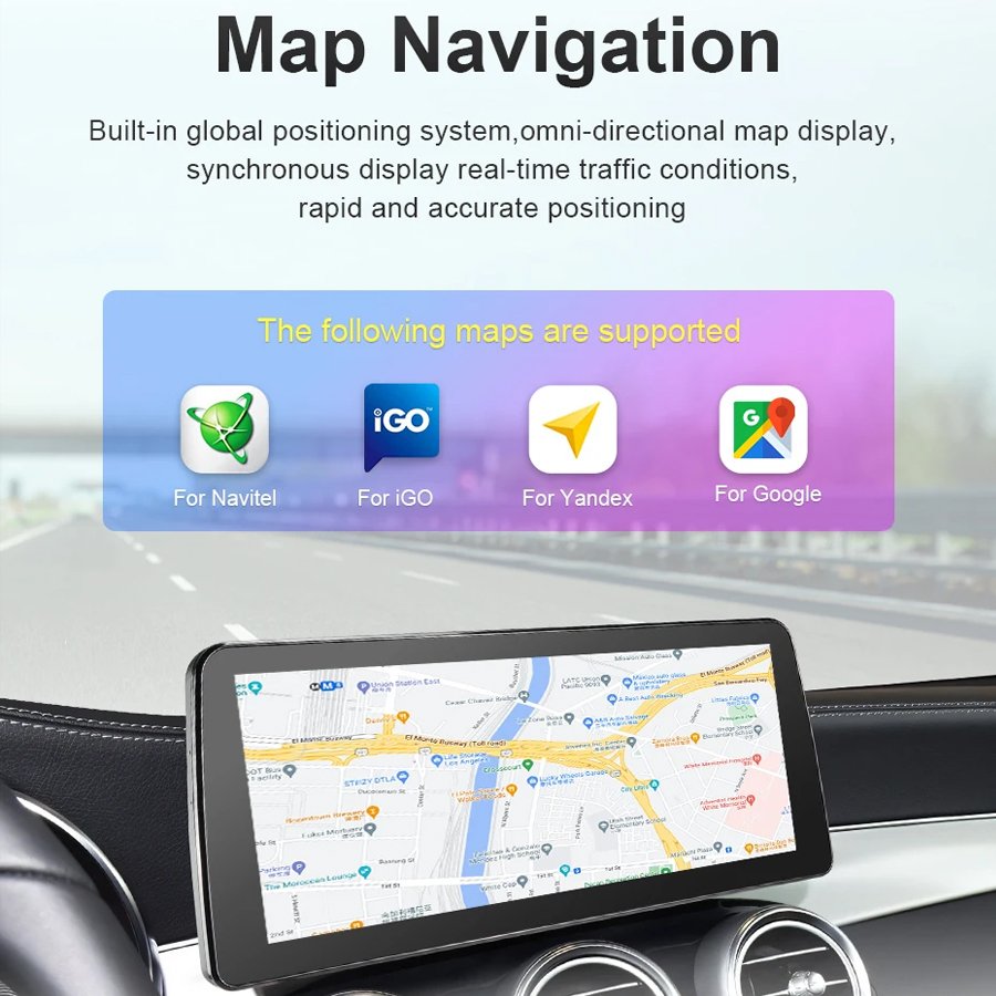 12.3 Inch For Android Player Universal Screen Car Radio Car Stereo With Wifi Multimedia Motherboard GPS Carplay Auto
