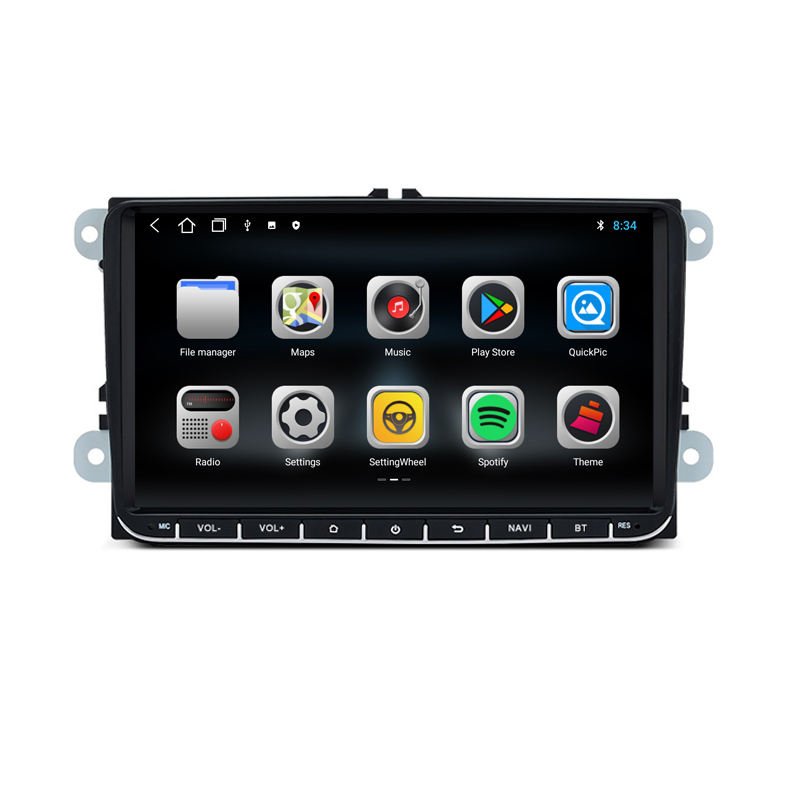 IPS 9 inch car stereo radio 2+32GB GPS carplay DSP Android Video for VW Passat MK5 MK6 Jetta Golf Polo