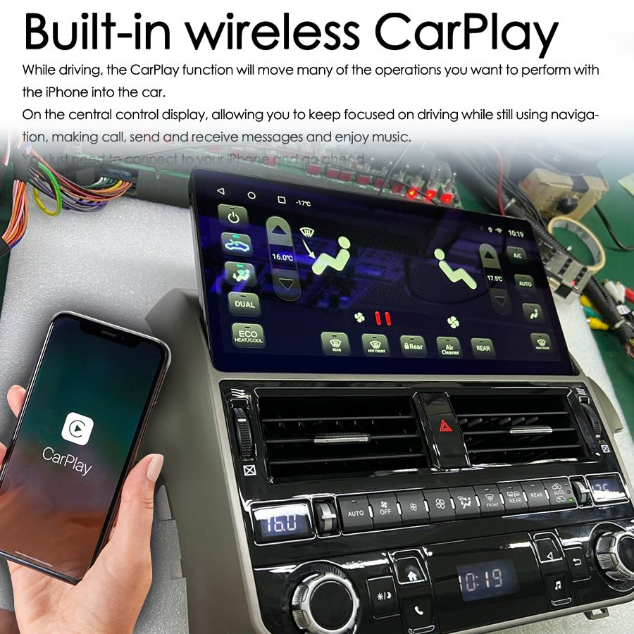12inch All-new Car Radio Android For Lexus GX400 GX460 2009 - 2022 CarPlay Multimedia Video Player GPS WIFI Stereo Head Unit